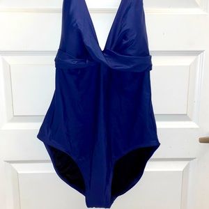 Gently Worn Halter Tie Swumsuit
